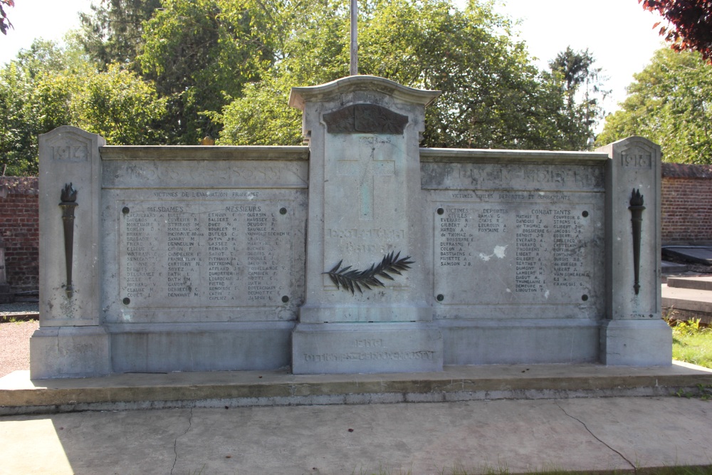 Oorlogsmonument Begraafplaats Ottignies #1