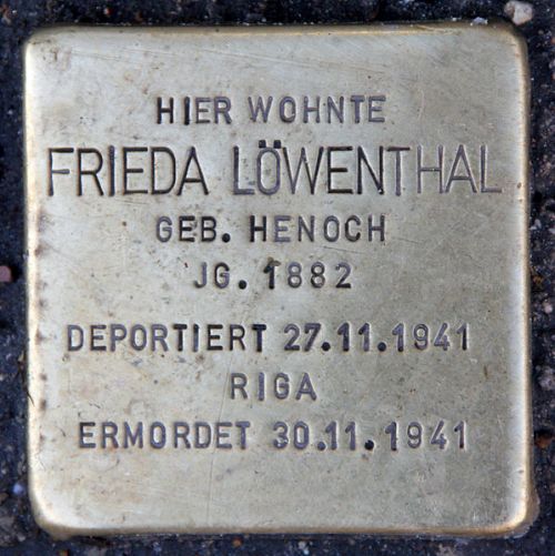 Stolpersteine Karl-Marx-Strae 76 #5