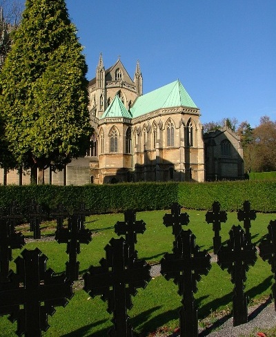 Commonwealth War Graves Downside Abbey Monastic Cemetery