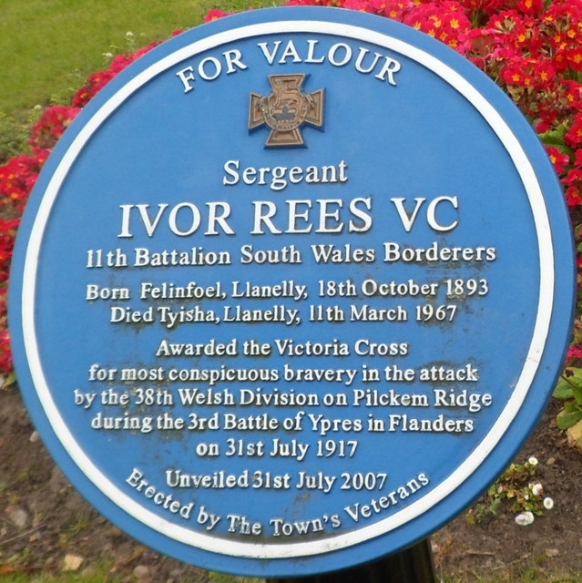 Memorial Ivor Rees VC #2