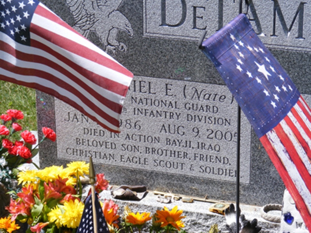 American War Grave Newtown Cemetery #1