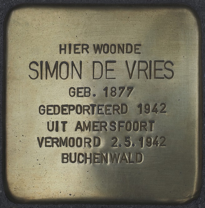 Stolpersteine Sint Jurrienstraat 15 #2