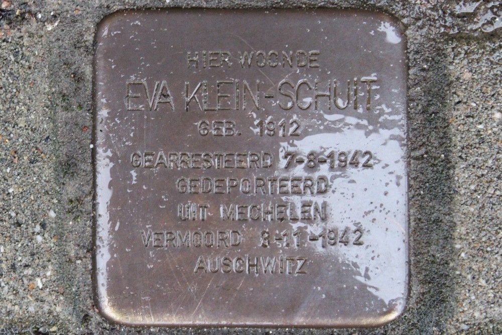 Stolperstein Raphalstraat 6 #1