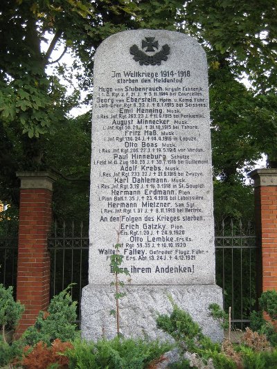 War Memorial Genshagen #1