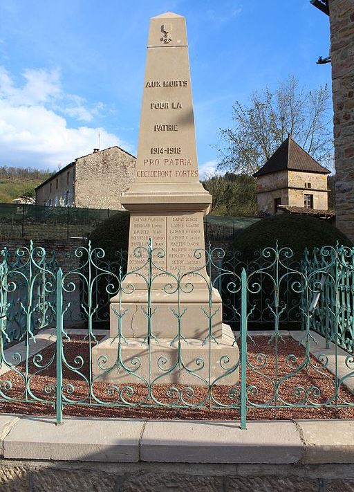 Oorlogsmonument Sainte-Ccile