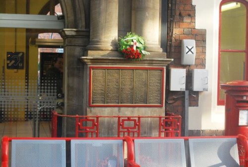 War Memorial North Staffordshire Railway Company