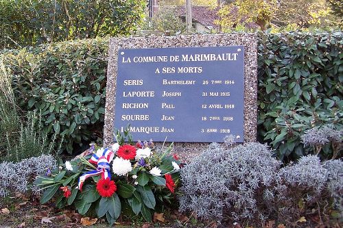 Oorlogsmonument Marimbault #1