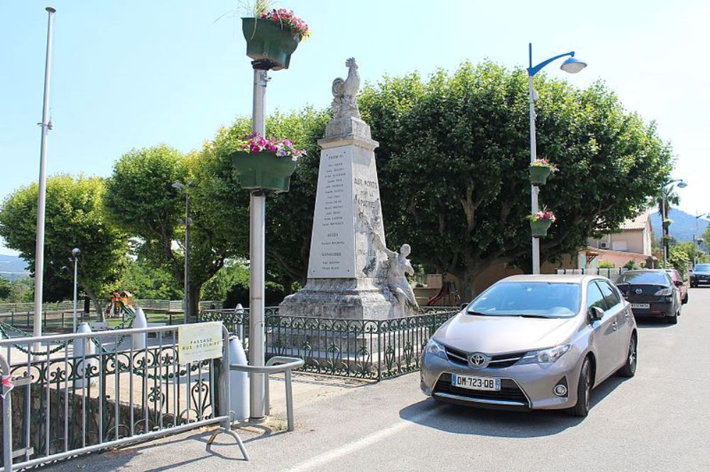 Oorlogsmonument Peyruis #1