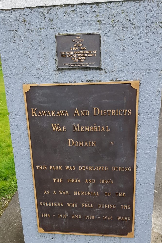 Kawakawa District War Memorial Car Park #3