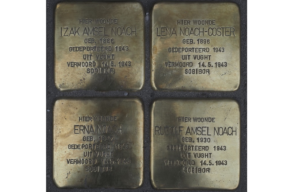 Stolpersteine Zwolsestraat 16 (nu T.G. Gibsonstraat 27) #1