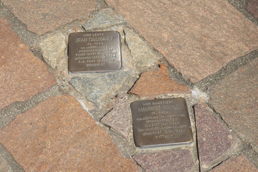 Stolpersteine Bischof-Stein-Platz #1