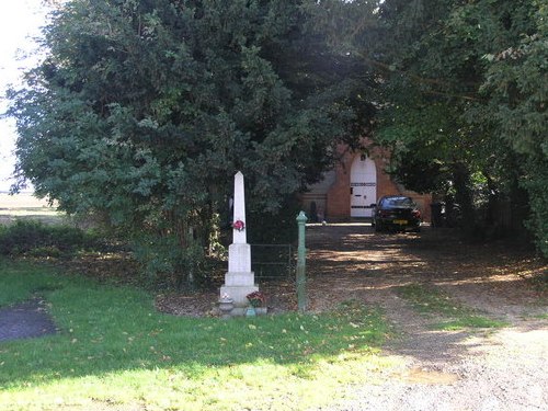 War Memorial Swineshead Bridge #1