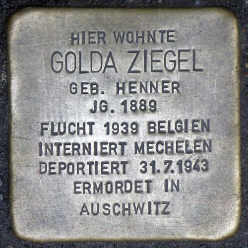 Stolpersteine Greifenhagener Strae 13 #5