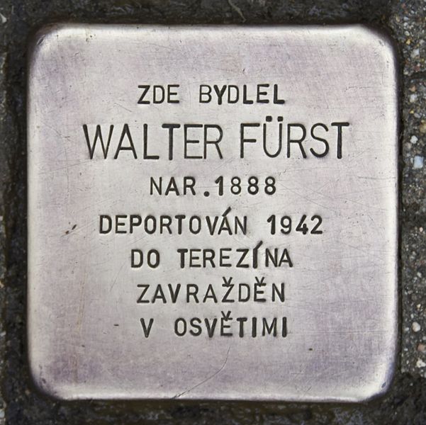 Stolpersteine tř. Spojenců 716/22 #3