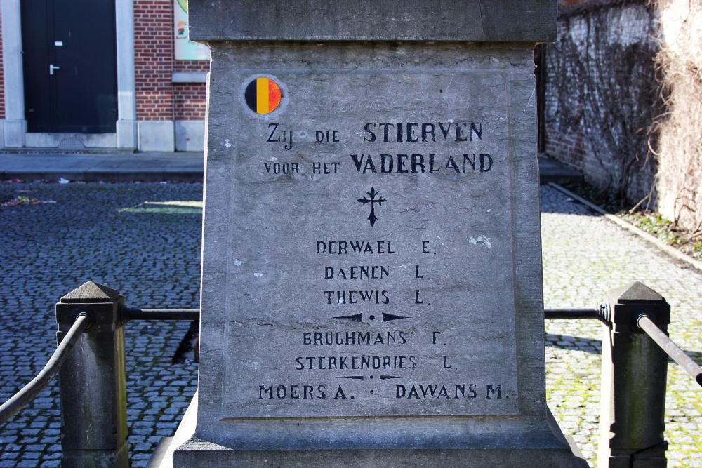 Oorlogsmonument Gelinden #3