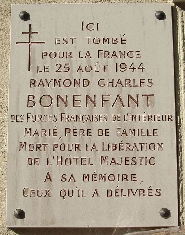 Memorial Raymond Charles Bonenfant #1