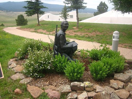 Memorial Writing Soldier