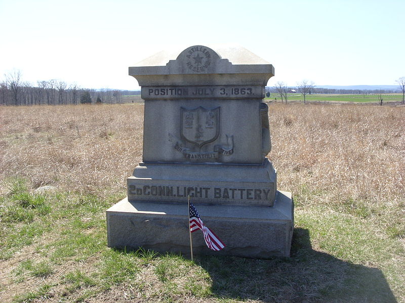 Monument 2nd Connecticut Light Artillery Battery