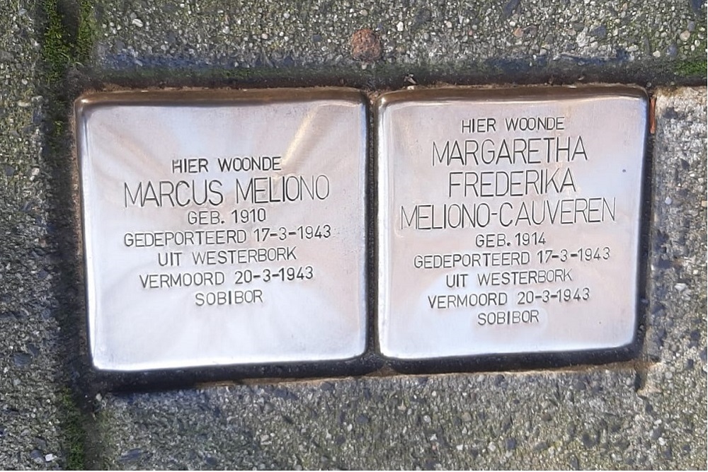 Stolpersteine Oudaenstraat 15