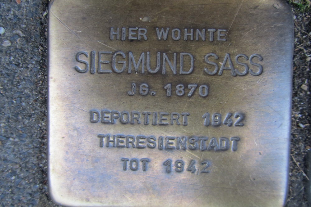 Stolpersteine Elsaßstraße 59 #5