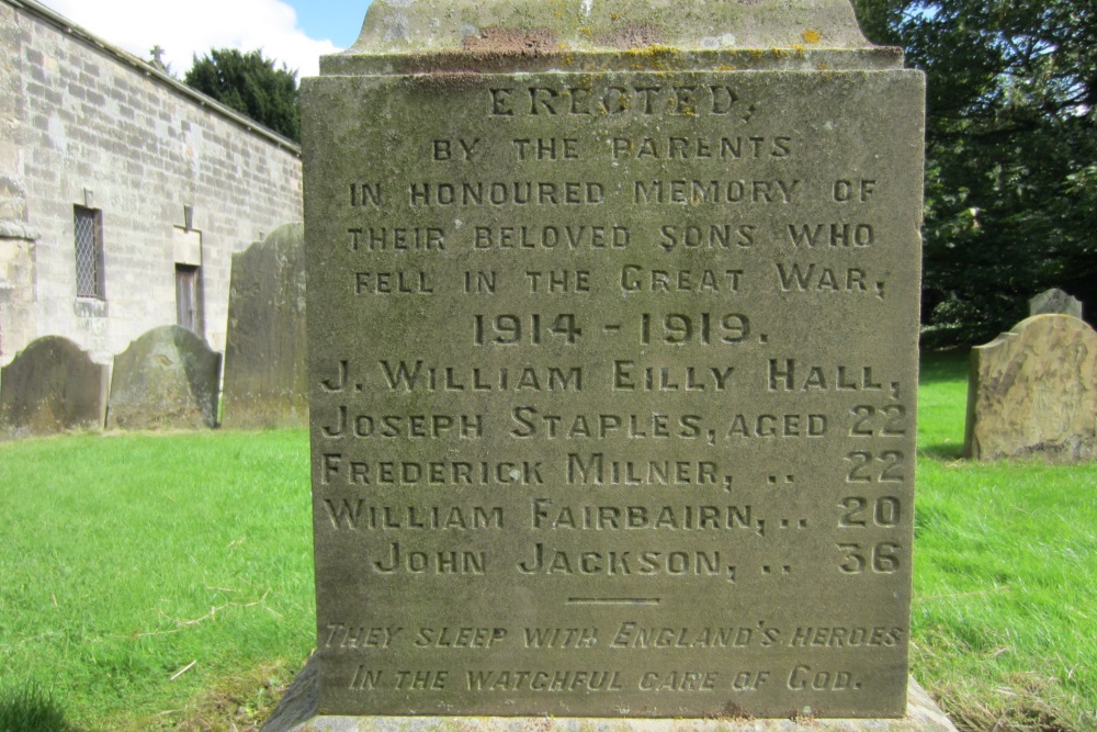 War Memorial North Grimston