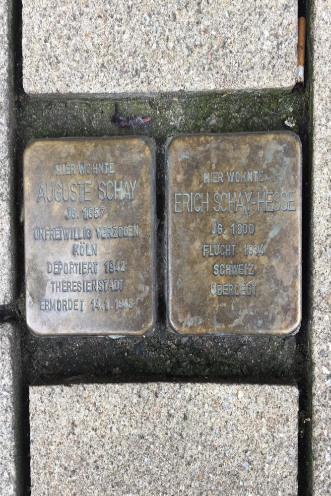 Stolpersteine Brckstrae 22