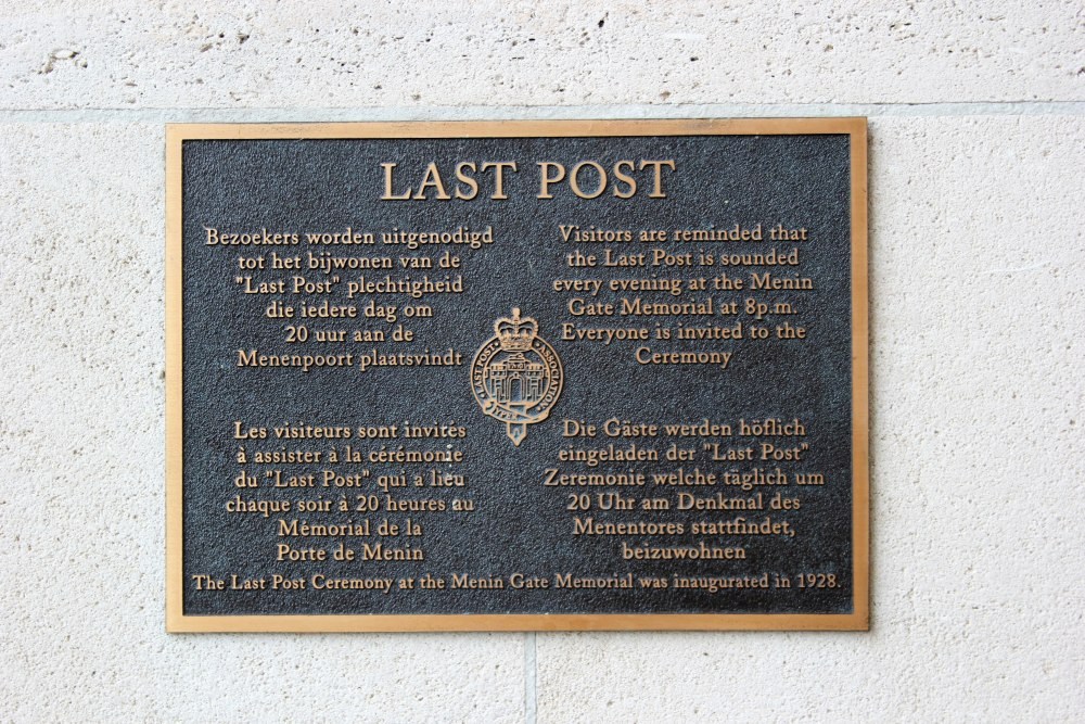 Menin Gate - Memorial to the Missing #5