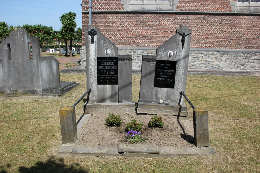 Belgian War Grave Grammene #1