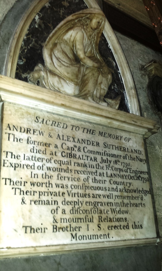 Memorials Bath Abbey #3