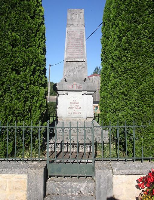 Oorlogsmonument Chaux-ls-Passavant