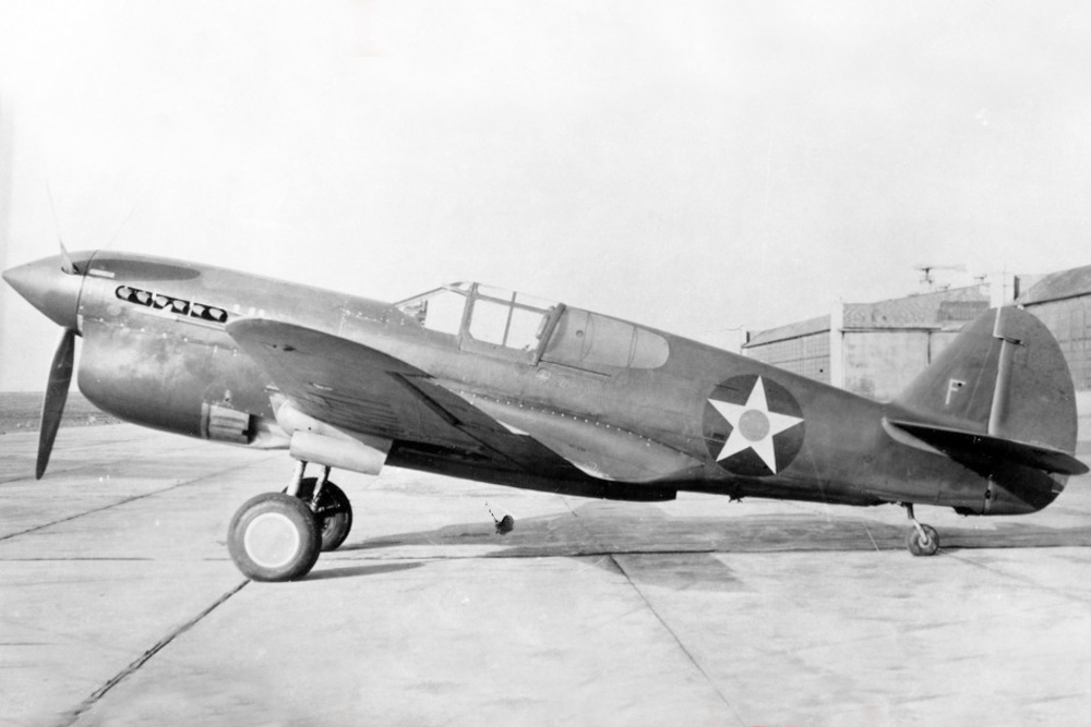 Crashlocatie P-40 Warhawk Mount Santop (2) #1