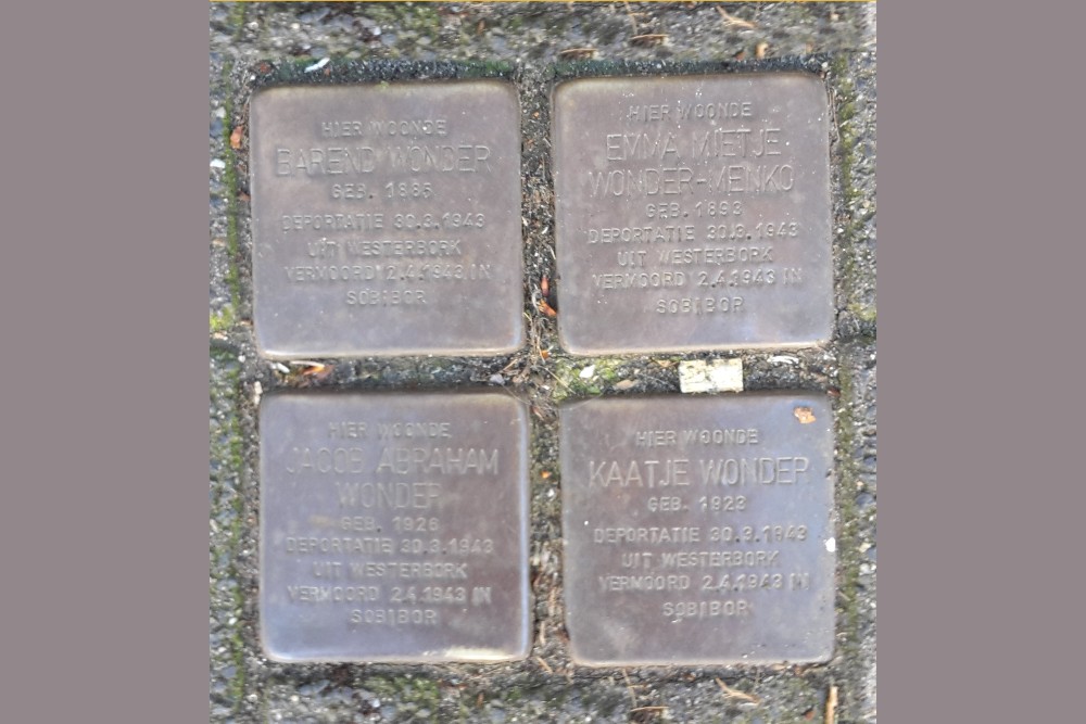 Stolpersteine Nieuwstraat 10 #1