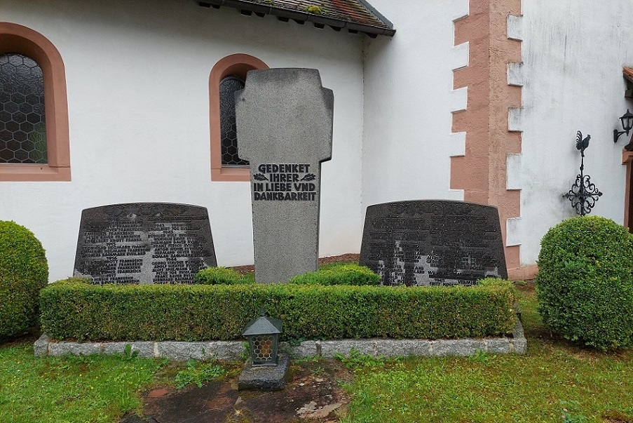 War Memorial Dammbach St. Wendelin