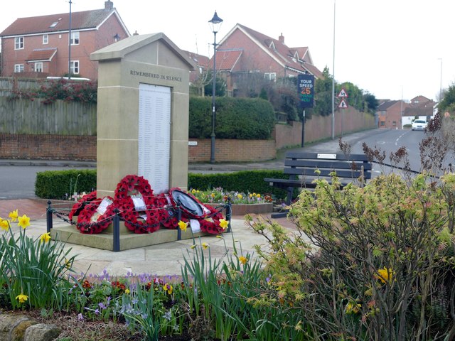 Oorlogsmonument Blidworth #1