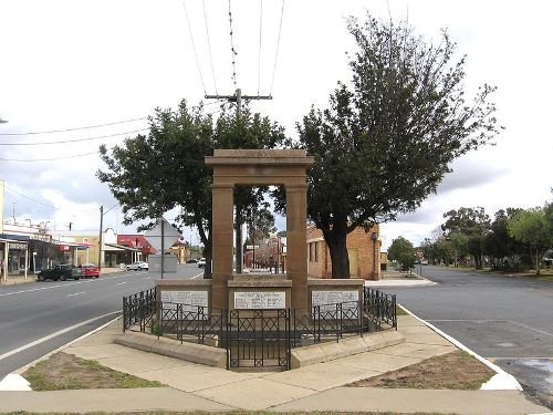 Oorlogsmonument Jerilderie #1