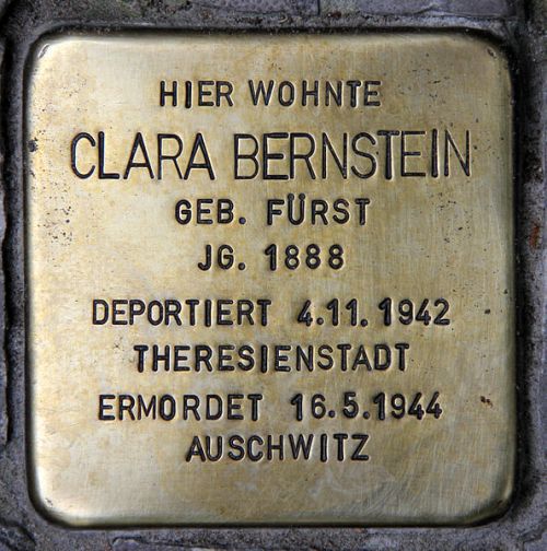 Stolpersteine Jenaer Strae 24 #1