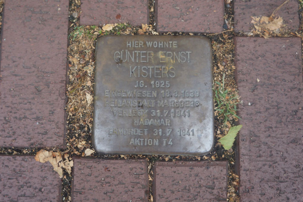 Stolperstein Mosterstrae 22 #1