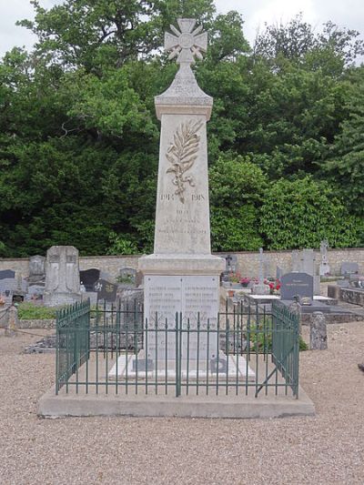War Memorial Rilly-sur-Loire