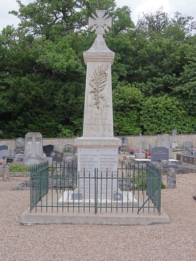 Oorlogsmonument Rilly-sur-Loire