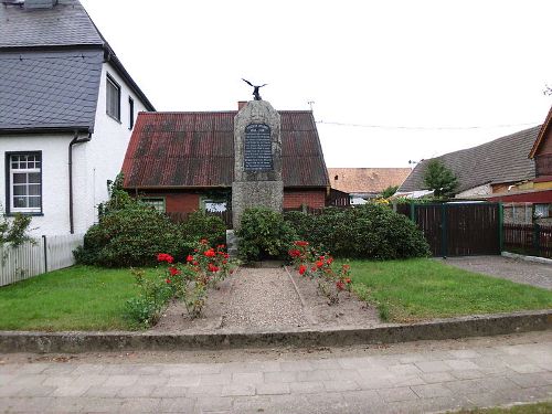 Oorlogsmonument Kleinow