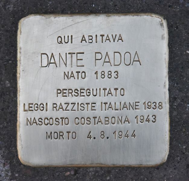 Stolperstein Via Umberto Cagni 4