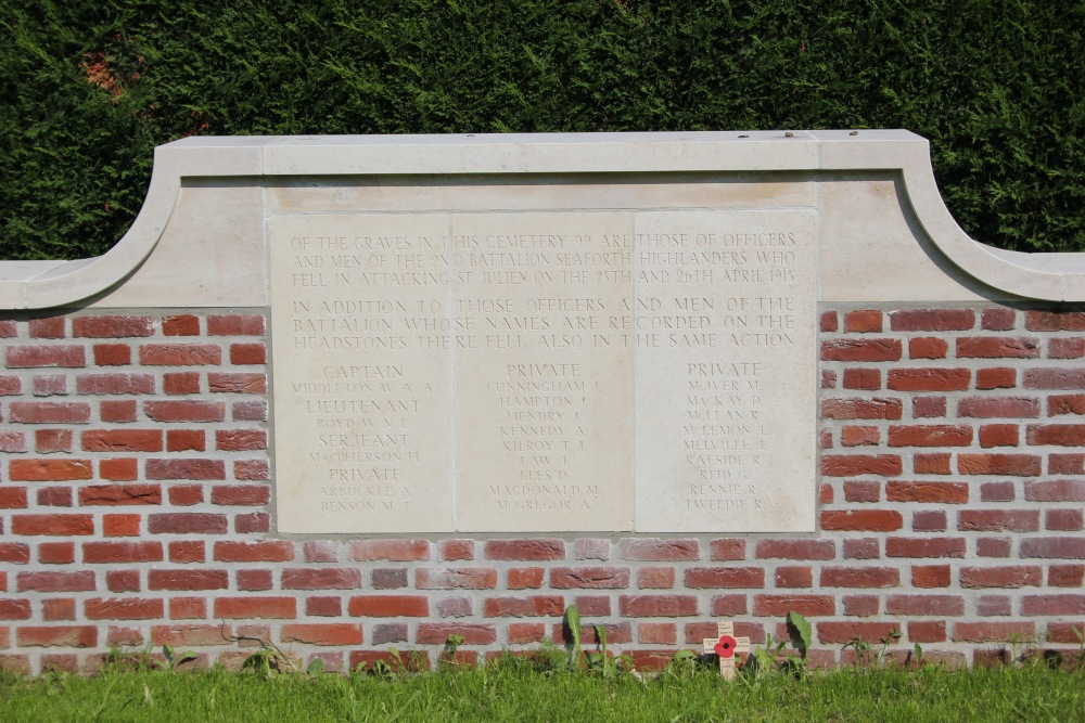 Commonwealth War Cemetery Seaforth (Cheddar Villa) #4