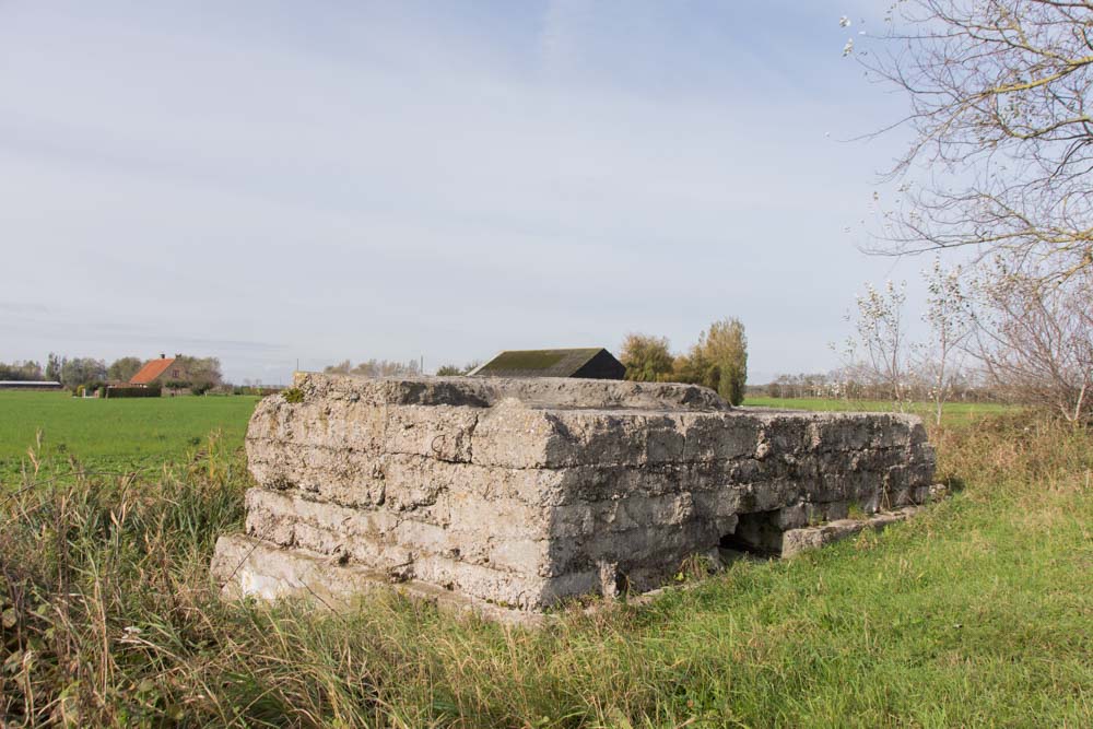 Frontzate Machine gun post Villa Bertha Ramskapelle #2