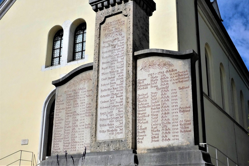 Oorlogsmonument Töging #2