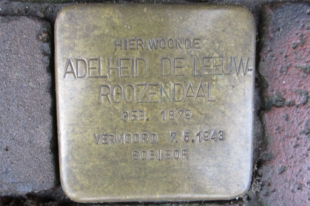 Stolpersteine Willemstraat 29 #2