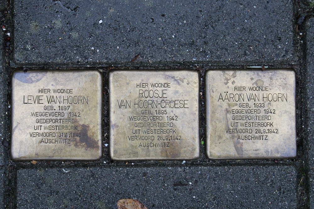 Stolpersteine Narcisstraat 9 #1