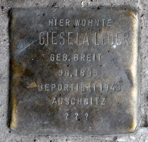 Stolpersteine Warschauer Strae 12 #3