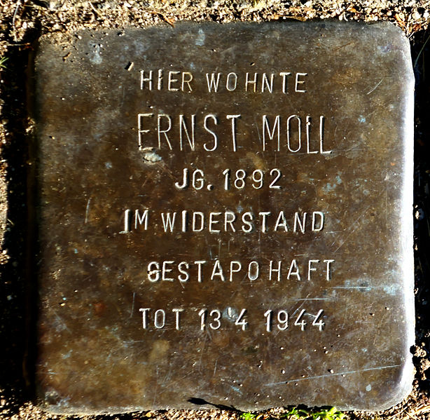 Stolpersteine Köcherstraße 34 #1