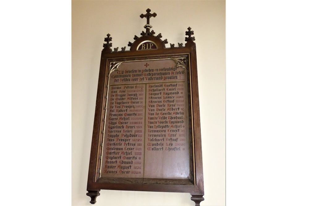 Memorial Saint-Peters Band Church Merelbeke