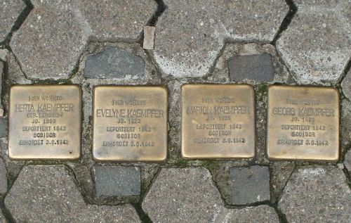 Stumbling Stones Mainzer Straße 35 #1